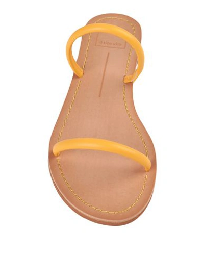 Shop Dolce Vita Sandals In Apricot