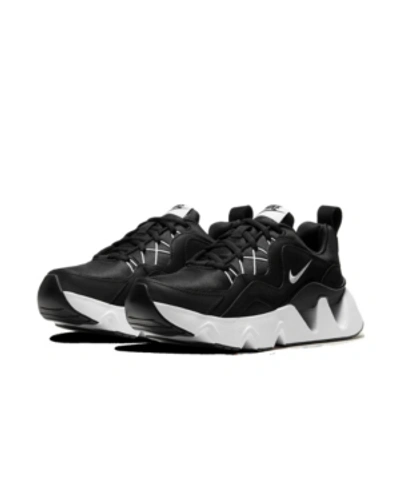 Shop Nike Women's Ryz 365 Casual Sneakers From Finish Line In Black, White