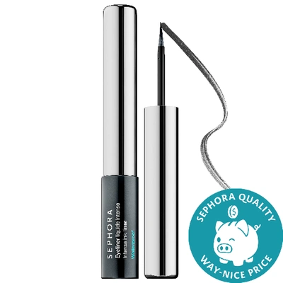 Shop Sephora Collection Intense Felt-tip Liquid Waterproof Eyeliner 04 - Satin Stone Grey 0.09 oz/ 2.8 ml