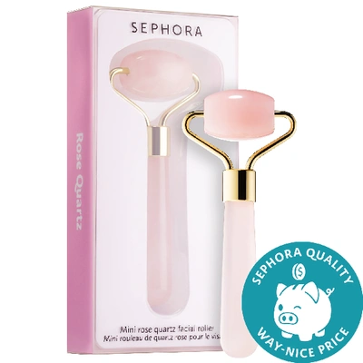 Shop Sephora Collection Mini Rose Quartz Facial Roller