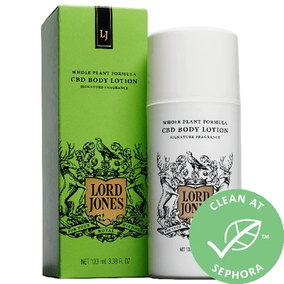 Shop Lord Jones High Cbd Formula Body Lotion Signature Fragrance 3.38 oz/ 100 ml