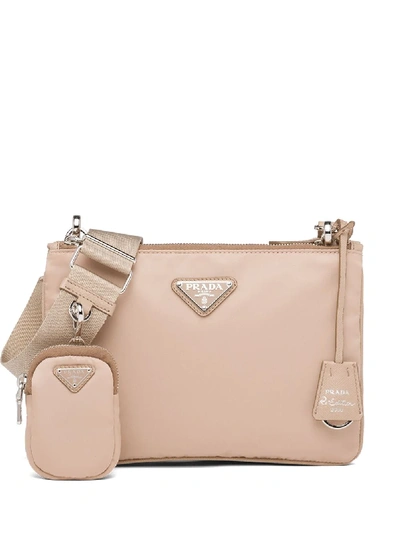 Shop Prada Re-edition 2000 Shoulder Bag In Pink