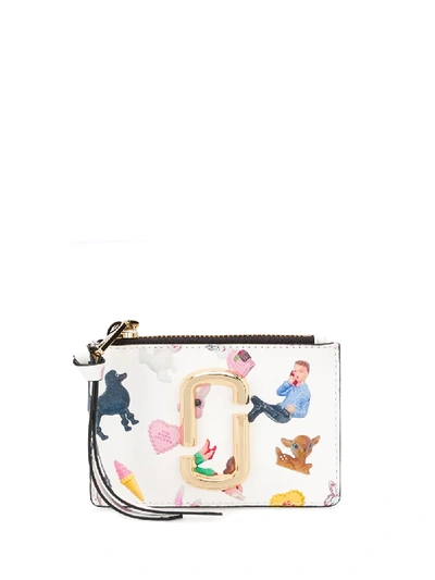 Shop Marc Jacobs The Snapshot Sugar Multi-wallet In White