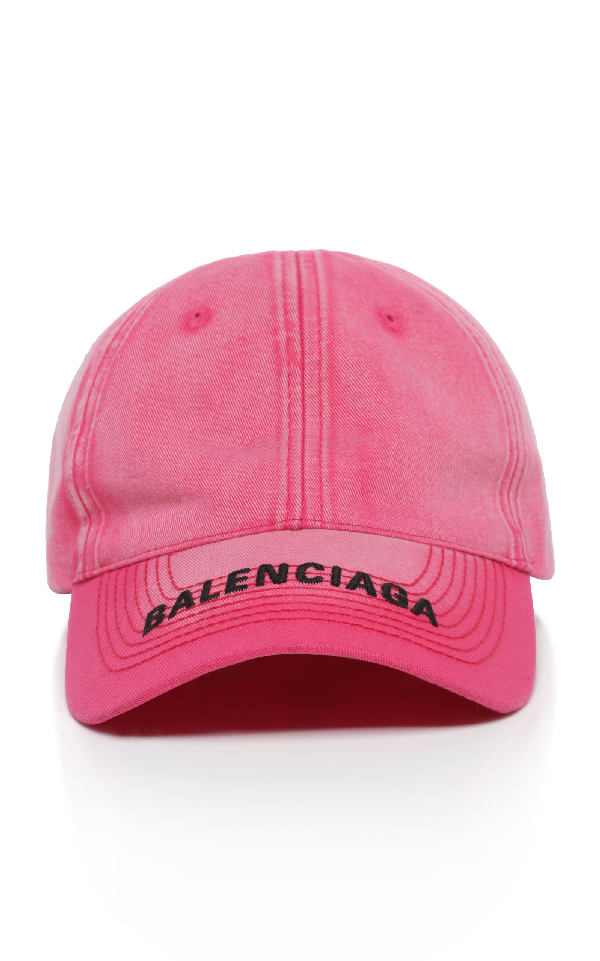 pink balenciaga cap