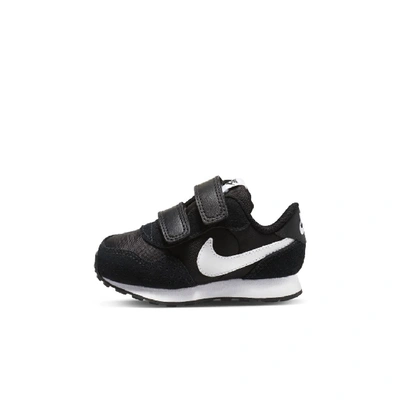 Shop Nike Md Valiant Baby/toddler Shoes In Black,white