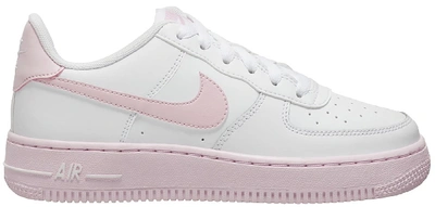 Pre-owned Nike Air Force 1 Low White Pink Foam (gs) In White/pink Foam