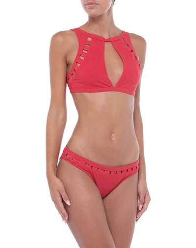Shop Moeva Bikinis In Red