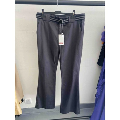 Pre-owned Comptoir Des Cotonniers Anthracite Trousers