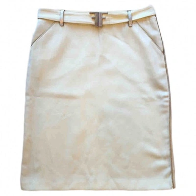 Pre-owned Fendi Beige Skirt
