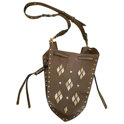 Pre-owned Isabel Marant Khaki Leather Handbag