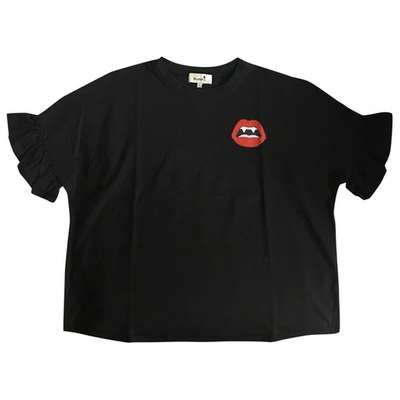 Pre-owned Yazbukey Black Cotton  Top