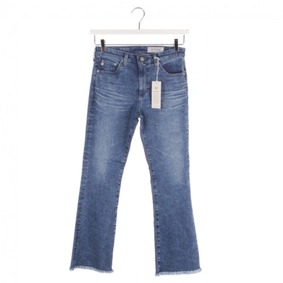 Pre-owned Ag Blue Cotton Jeans