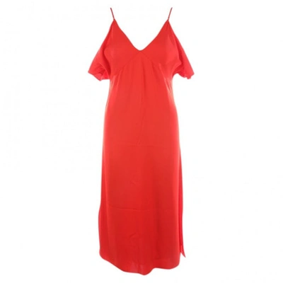 Pre-owned Alexander Wang Red Viscose Dresses
