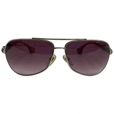 Pre-owned Chrome Hearts Purple Sunglasses