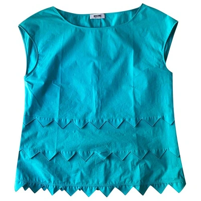 Pre-owned Moschino Cheap And Chic Shirt In Turquoise