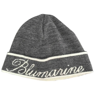 Pre-owned Blumarine Grey Wool Hat