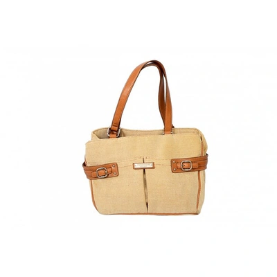 Pre-owned Etienne Aigner Beige Linen Handbag