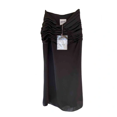 Pre-owned Orseund Iris Black Skirt