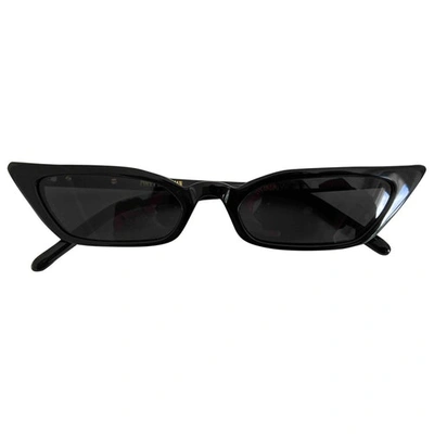 Pre-owned Poppy Lissiman Black Sunglasses