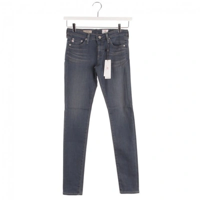 Pre-owned Ag Blue Cotton Jeans