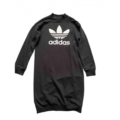 Pre-owned Adidas Originals Black Cotton Dress