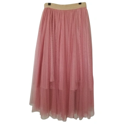Pre-owned Tara Jarmon Pink Skirt