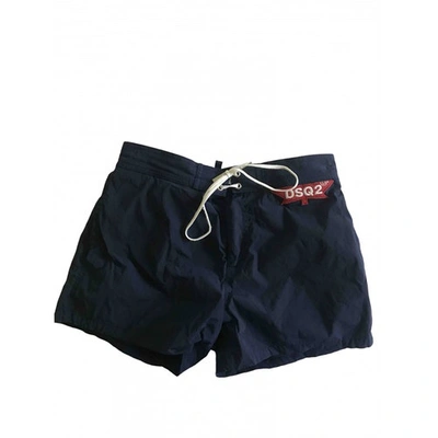 Pre-owned Dsquared2 Navy Swimwear
