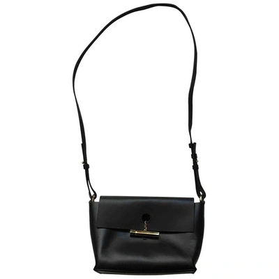 Pre-owned Sophie Hulme Black Leather Handbag