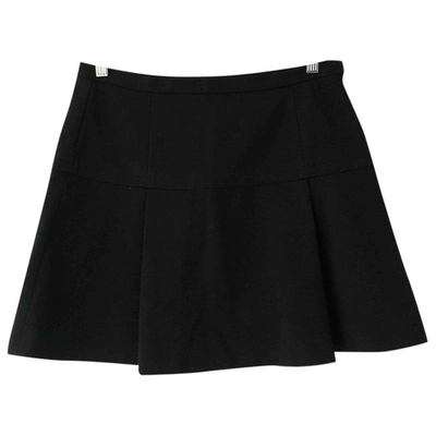 Pre-owned Sonia By Sonia Rykiel Black Cotton - Elasthane Skirt