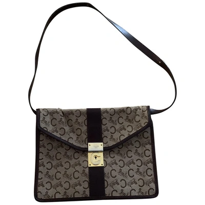 Pre-owned Celine Brown Cloth Handbag