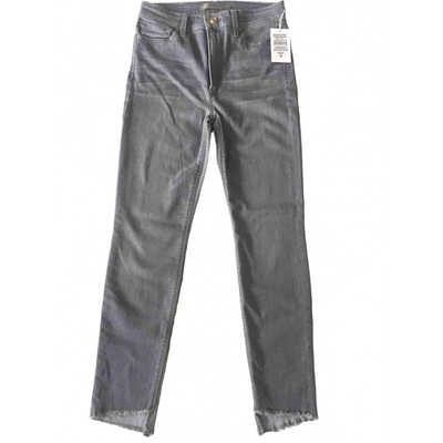 Pre-owned Joe's Grey Cotton - Elasthane Jeans