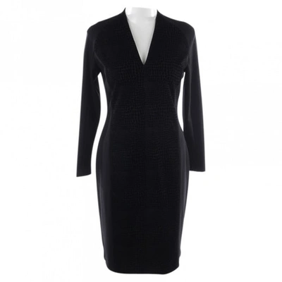 Pre-owned Marc Cain Black Dress