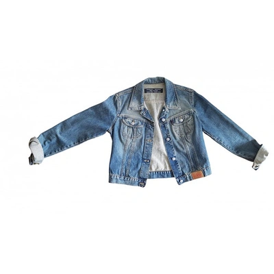 Pre-owned Guess Blue Denim - Jeans Jacket