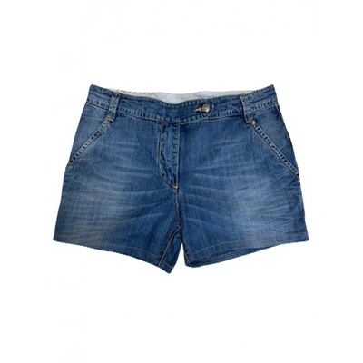 Pre-owned Ermanno Scervino Blue Denim - Jeans Shorts