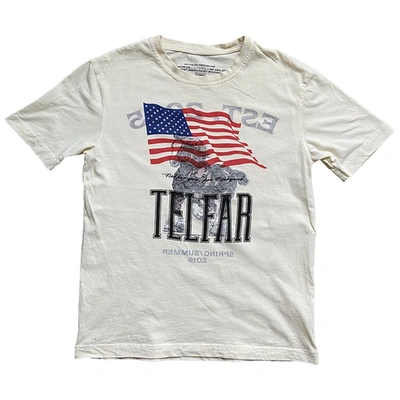 Pre-owned Telfar Beige Cotton T-shirts