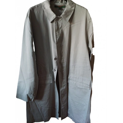Pre-owned Katharine Hamnett Grey Cotton Jacket