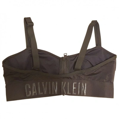 Pre-owned Calvin Klein Black Swimwear
