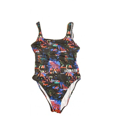 Pre-owned Calvin Klein Multicolour Swimwear