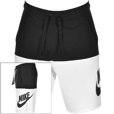 Shop Nike Logo Shorts Black