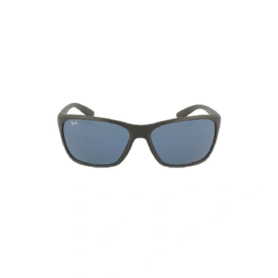 Shop Ray Ban Sunglasses 4331 Sole In Blue