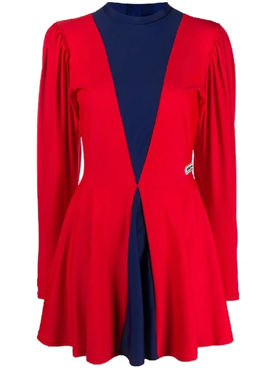 Shop Adidas X Lotta Volkova Ice Skate Dress In Red