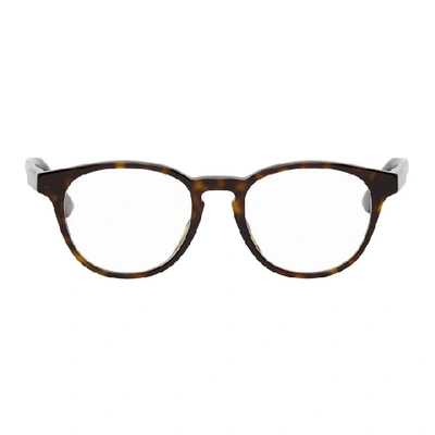 Shop Gucci Tortoiseshell Round Glasses In 002 Tortois