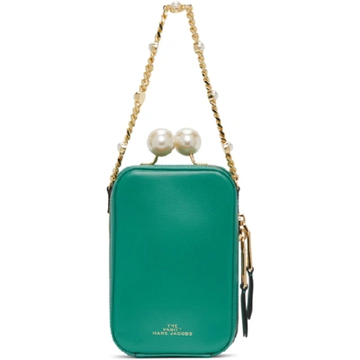 Marc Jacobs The Leather Icing Vanity Cross body Bag In 332 Mint