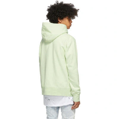 Shop Ksubi Green Sign Of The Times Hoodie