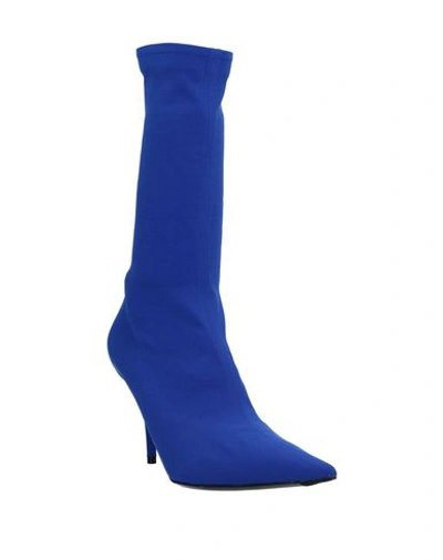 Shop Balenciaga Ankle Boot In Bright Blue
