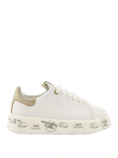 Shop Premiata Belle 4540 Sneakers In White