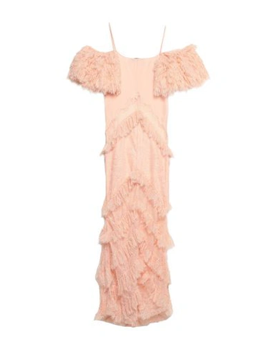 Shop Amen Couture Long Dresses In Light Pink