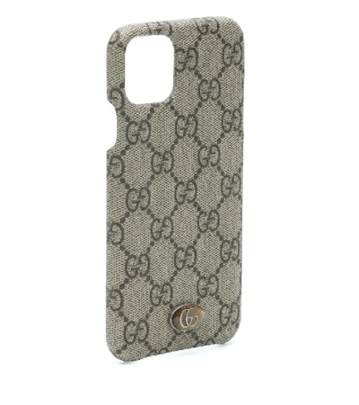 Shop Gucci Ophidia Iphone 11 Pro Max Case In Beige