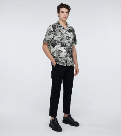 Shop Valentino Dreamatic Printed Shirt In Black