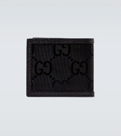 Gucci Off The Grid Gg Supreme Canvas Wallet In Black